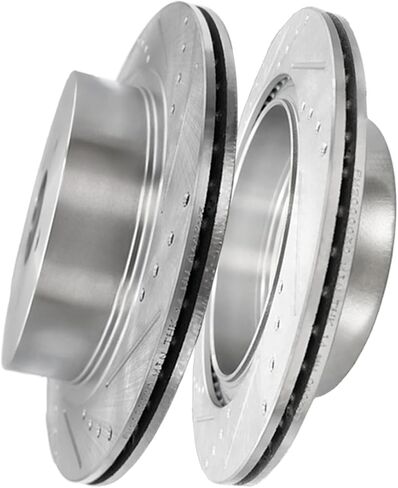 PM Auto Rear 308mm Drilled Slotted Disc Brake Rotors Replacement For 2009-2014 2016-2022 Nissan Maxima in Saudi Arabia