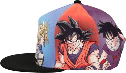 Bioworld Dragon Ball Z Sublimated Panels Poly B15 Snapback in Saudi Arabia