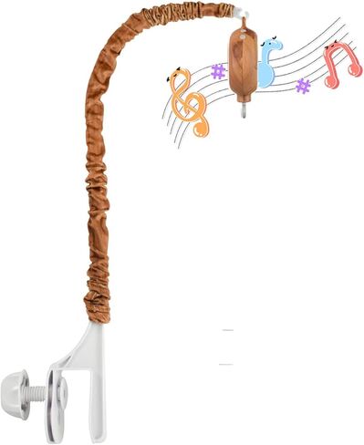 Baby Mobile arm with Music Box Motor Crib Mobile arm with mobiles Motor Spinner.28 Inch Wooden Crib Mobile arm for Crib Nursery Mobile arm. مرفق الحضانة المحمول in Kuwait