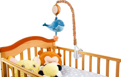Baby Mobile arm with Music Box Motor Crib Mobile arm with mobiles Motor Spinner.28 Inch Wooden Crib Mobile arm for Crib Nursery Mobile arm. مرفق الحضانة المحمول in Kuwait