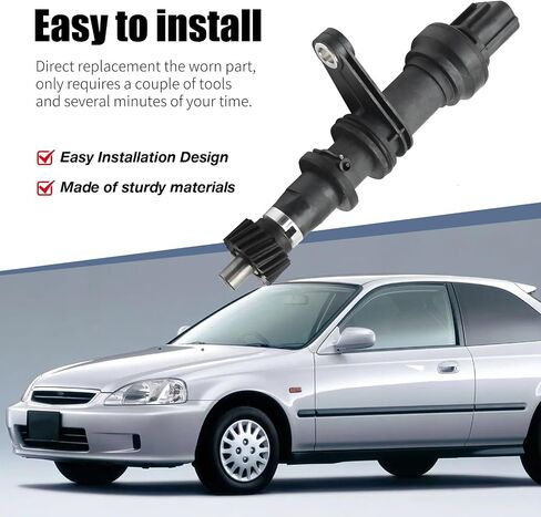 78410-S04-901 مستشعر سرعة العجلات ABS، بديل لسيارة Honda Civic L4 1.6L 1.7L 2.0L 1997 1998 1999 2000 2002، يستبدل 917638 78410S04901 (أمامي يمين) in Saudi Arabia