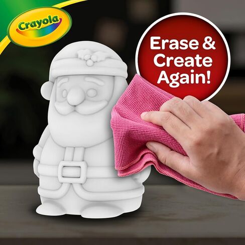 Crayola Light Ups Santa and Snowman Bundle, Recolorable Light Up Toy, Gift for Kids, 5, 6, 7, 8 in Saudi Arabia