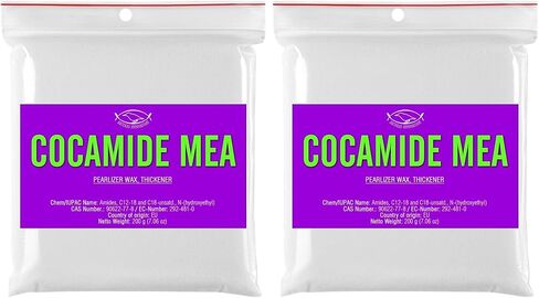 كوكاميد MEA - شمع اللؤلؤ - مثخن - لمستحضرات التجميل والمشاريع الحرفية الأخرى - 200 جم | 7.06 أوقية in Kuwait