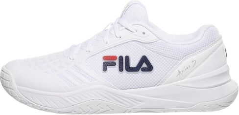 Fila Axilus 3 Men 's Shoes (White/Fila Navy/Fila Red) (White/Fila Navy/Fila Red, US Footwear Size System, Adult, Men, Numeric, Medium, 10.5) in Saudi Arabia