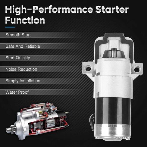 New Starter for 2003-2008 Mazda 6 2.3L, for 2009-2010 Mazda 6 2.5L (Exc. Mazdaspeed) in Saudi Arabia