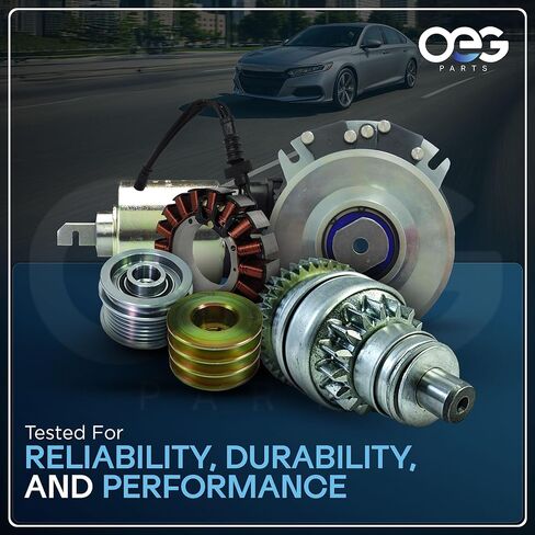 OEG Parts New 12V Starter Solenoid Compatible With Ford Truck Van 4.9 I6 5.0 302 5.8 351 V8 3-Terminal, Suppression Diode in Saudi Arabia