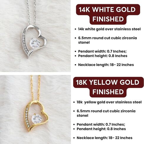 Jewelry To My Wife - My dreams came true the day I met you, Forever Love Necklace, Gift For Wife, Gift for her,Gifts For Wife Romantic, Christmas Birthday Gift, Valentine Gift in Kuwait