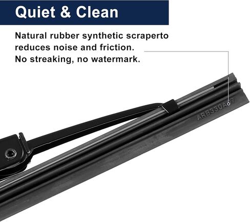 X AUTOHAUX 13inch Rear Windshield Wiper Blade Arm Set for Seat Ibiza 2008 2009 2010 2011 2012 in Saudi Arabia