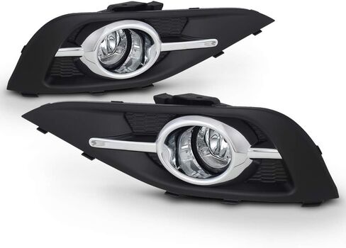 ACANII-For 2012-2014 Honda CRV CR-V الوفير أضواء الضباب مصابيح القيادة ث/تجميع مفتاح السائق وجانب الركاب in Saudi Arabia