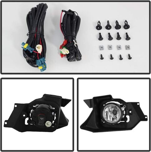 ACANII-For 2012-2014 Honda CRV CR-V الوفير أضواء الضباب مصابيح القيادة ث/تجميع مفتاح السائق وجانب الركاب in Saudi Arabia