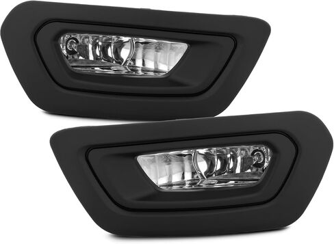 AKKON -Fits 2020-2024 Ford Transit 150 250 350 Halogen Bumper Fog Light Pair Left+Right w/Wire Harness Cover Switch Bulb in Saudi Arabia