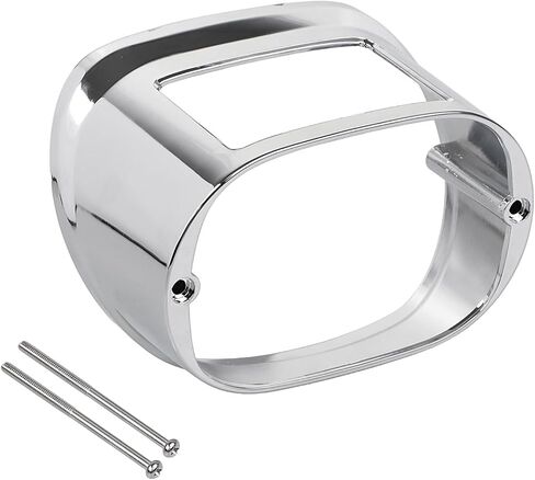 Chrome LED Rear Tail Light Lamp Cover Collar Covers For Harley Sportster Dyna Fat Boy 1999-2007 Softail 1996-2008 Touring Electra Glide Road Glide 2003-2008 FLHRC, FLHTC 2009-UP in Saudi Arabia