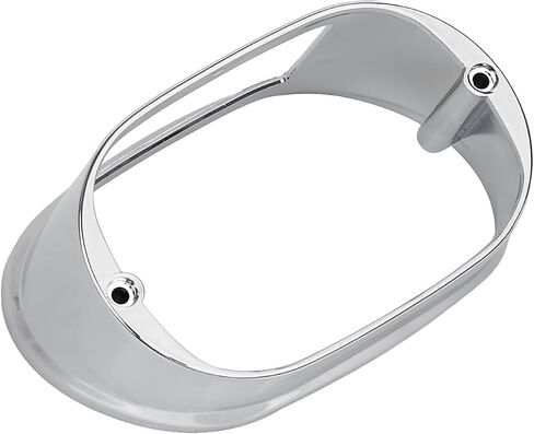 Chrome LED Rear Tail Light Lamp Cover Collar Covers For Harley Sportster Dyna Fat Boy 1999-2007 Softail 1996-2008 Touring Electra Glide Road Glide 2003-2008 FLHRC, FLHTC 2009-UP in Saudi Arabia