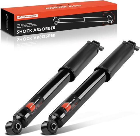 A-Premium Front Suspension Shock Absorber Compatible with Jeep JL Series Wrangler 2018-2024, JT Series Gladiator 2020-2024, 2-PC Set in Saudi Arabia