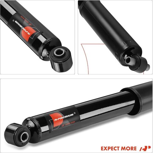 A-Premium Front Suspension Shock Absorber Compatible with Jeep JL Series Wrangler 2018-2024, JT Series Gladiator 2020-2024, 2-PC Set in Saudi Arabia