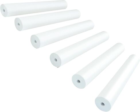 NYEAR 6 Rolls A4 Quick-dry Thermal Paper (210mm/8.27"width/7.6m long,Φ1.18") for portable printer,thicker brighter and the font is clearer to make the printing quality better, (1 roll-27 Sheets) in Saudi Arabia