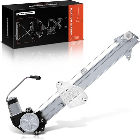 A-Premium Electric Power Window Regulator with Motor Compatible with Honda HR-V HRV 2016-2021, Rear Left Driver Side in Saudi Arabia