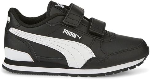 PUMA Kids Boys St Runner V3 Leather Slip On Sneakers Shoes Casual - Black - Size 11 M in Saudi Arabia