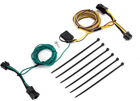 Wsays Trailer Wiring Harness 4-Pin Plug & Play Compatible with Chevrolet Express 1500 03-14, 2500/3500 03-25 Fit GMC Savana 1500 03-14, 2500/3500 03-25 in Saudi Arabia