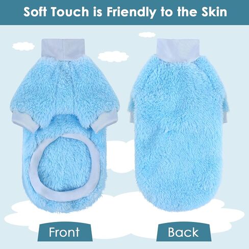 SUNFURA Sphynx Cat Sweater, Hairless Cats Turtleneck Pullover Kitten Sweaters for Cats Only, Warm and Soft Cat Pajamas Shirt with Sleeves Pet Winter Clothes Fleece Jumpsuit for Cats Puppy, Pink M in Kuwait