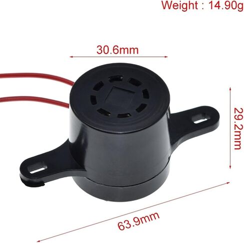 ZMQ-2729 Buzzer Beeper AC220V 10MA 90DB Alarm Siren in Saudi Arabia