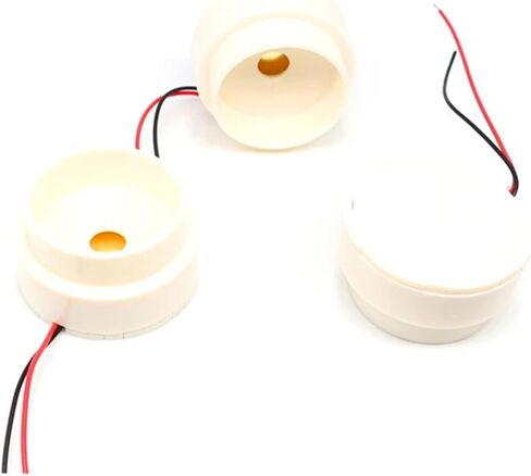 50pcs 3017 Lead Buzzer 30 * 17MM Passive piezoelectric Sounding Head Speaker high Decibel Alarm 3~12V in Saudi Arabia