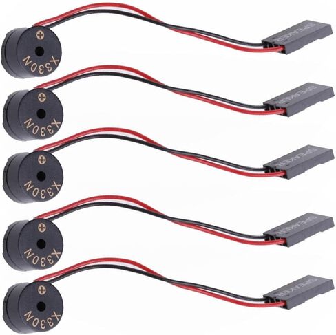 5PCS Mini Speaker Computer Motherboard Onboard Case Buzzer PC Case Buzzer 4 Pins in Saudi Arabia