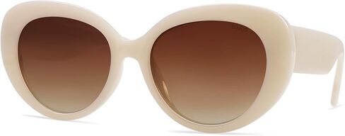 SOJOS Retro Cat Eye Polarized Sunglasses Womens Vintage Shades Trendy Designer Sun Glasses UV Protection SJ2261 in Saudi Arabia