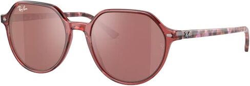 Ray-Ban 0RB2195F66372K53 Thalia Transparent Pink Brown Mirror Dark Red Lens in Saudi Arabia