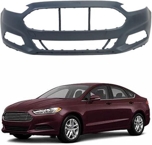 GXYWADY Front Bumper Cover Fascia Replacement for Fusion 2013 2014 2015 2016 without Park Assist Sensor Holes in Saudi Arabia
