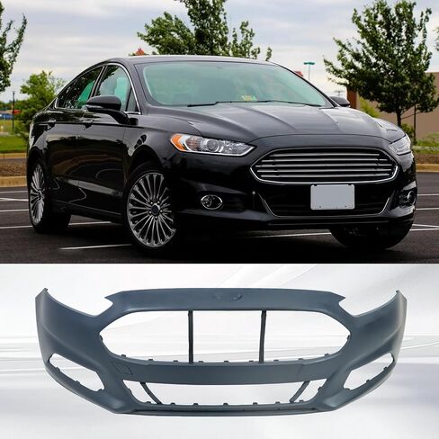 GXYWADY Front Bumper Cover Fascia Replacement for Fusion 2013 2014 2015 2016 without Park Assist Sensor Holes in Saudi Arabia