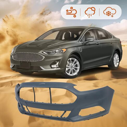 GXYWADY Front Bumper Cover Fascia Replacement for Fusion 2013 2014 2015 2016 without Park Assist Sensor Holes in Saudi Arabia