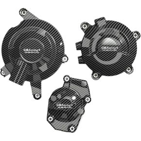 Motorcycle stator crankcase for Case GBRacing for Triumph Street Triple 765 S R RS 765R 765RS 2023-2024 Motorcycle Engine Guard Stator Guard(1 Set-BK) in Saudi Arabia