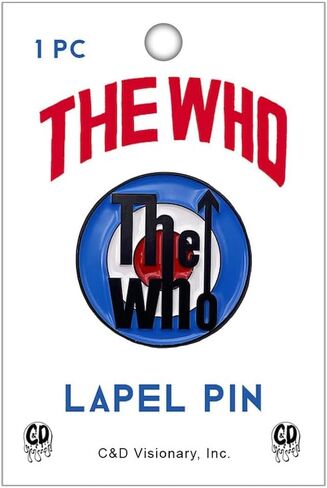 The Who Target Logo Metal Lapel Pin in Saudi Arabia