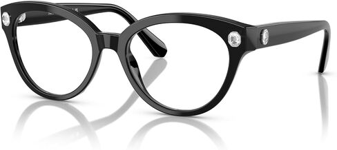 Swarovski womens Sk2037 Round Prescription Eyewear Frames in Saudi Arabia