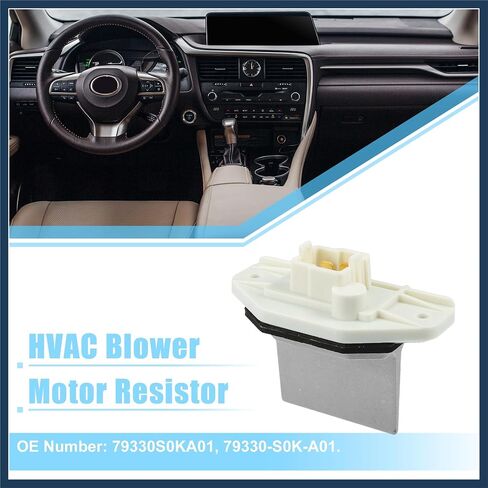 HVAC Blower Motor Resistor AC Blower Control Module Fit for Acura TL 1999-2003 No.79330S0KA01 - Pack of 1 Stylish Design in Saudi Arabia
