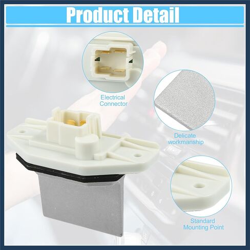 HVAC Blower Motor Resistor AC Blower Control Module Fit for Acura TL 1999-2003 No.79330S0KA01 - Pack of 1 Stylish Design in Saudi Arabia