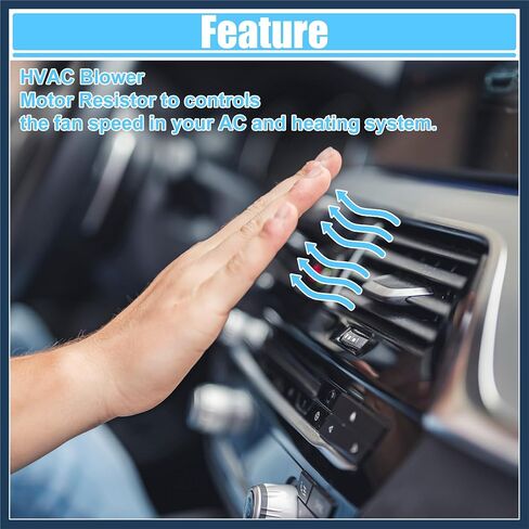 HVAC Blower Motor Resistor AC Blower Control Module Fit for Acura TL 1999-2003 No.79330S0KA01 - Pack of 1 Stylish Design in Saudi Arabia