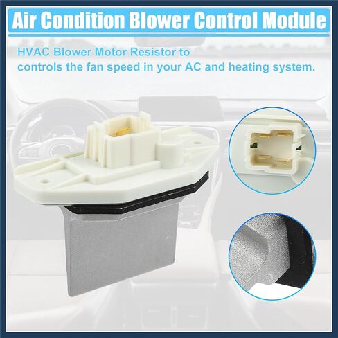 HVAC Blower Motor Resistor AC Blower Control Module Fit for Acura TL 1999-2003 No.79330S0KA01 - Pack of 1 Stylish Design in Saudi Arabia