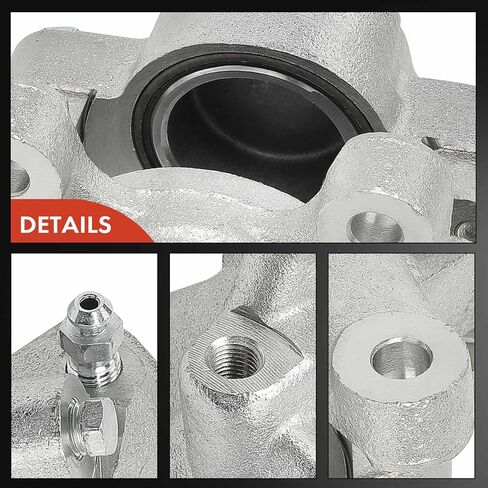 A-Premium Disc Brake Caliper Assembly Without Bracket Compatible with MG MGB 1963-1981 - Front Right Passenger in Saudi Arabia