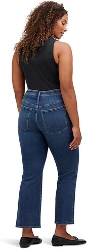Madewell Women's Midrise Kick Out with Patch Pocket in Lenoir Wash in Saudi Arabia