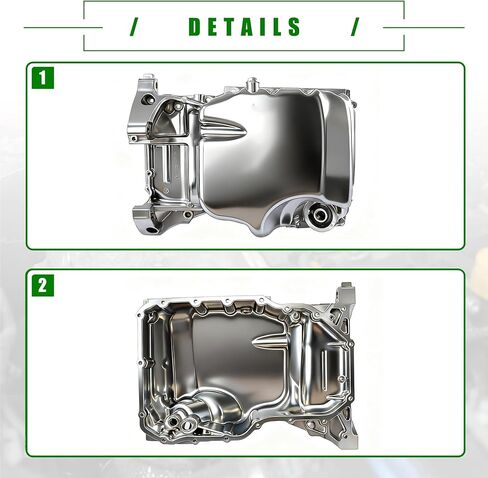 264-856 حوض زيت المحرك مع قابس التصريف متوافق مع Honda Accord 2013-2017 Acura TLX 2015-2020 2.4L 112005A2A00 in Saudi Arabia