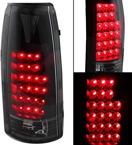 AKKON - For Chrome 88-98 Chevy/GMC C/K 10 Pickup Tail Lights Brake Lamp Replacement Driver And Passenger Side in Saudi Arabia