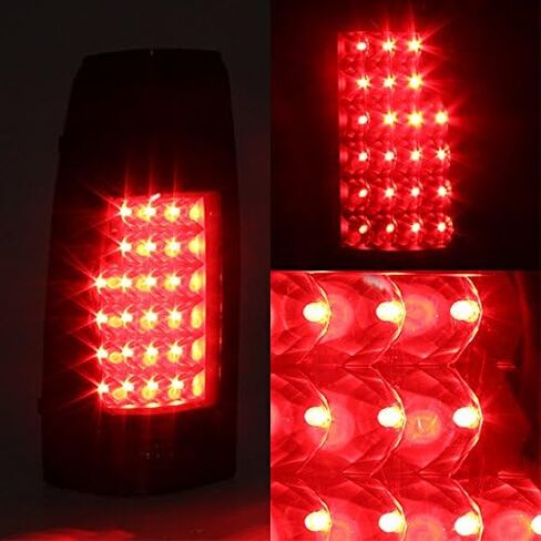 AKKON - For Chrome 88-98 Chevy/GMC C/K 10 Pickup Tail Lights Brake Lamp Replacement Driver And Passenger Side in Saudi Arabia