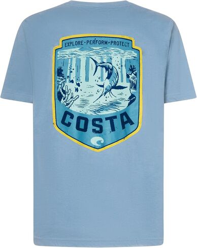 Costa Del Mar Men's Open Water Crest T-Shirt in Saudi Arabia
