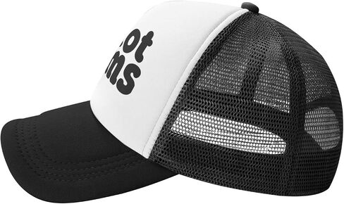 I Heart Hot Moms Trucker Hat,Adjustable Funny Mesh Cap,Unisex Baseball Caps,Suitable for Sports,Fishing,Travel in Kuwait
