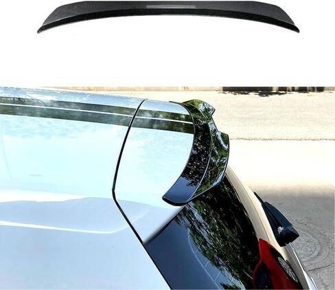 Car Rear Trunk Spoiler for Dodge Durango 3/2/1.Gen SXT/GT/RT/Citadel/SRT/SRT Hellcat 1998-2024 2025, Tailfin Tail Fin Tailgate Bumper Diffuser Spoiler Styling Accessories,Matte Black, normal in Saudi Arabia