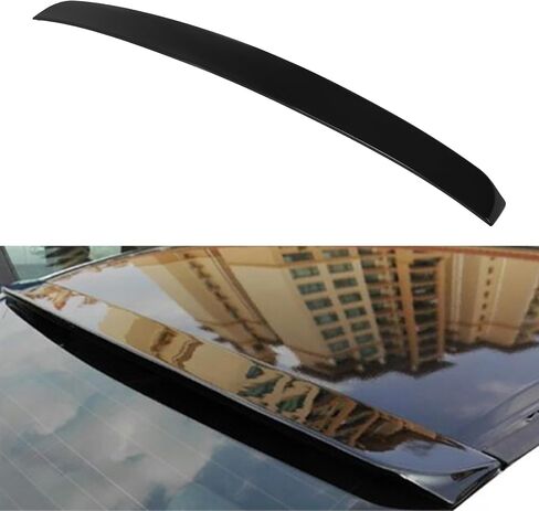 cciyu Roof Spoiler Fits for 2003-2007 for Honda Accord Rear Window Roof Spoiler(ABS Glossy Black) in Saudi Arabia