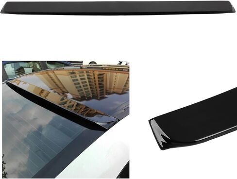 cciyu Roof Spoiler Fits for 2003-2007 for Honda Accord Rear Window Roof Spoiler(ABS Glossy Black) in Saudi Arabia