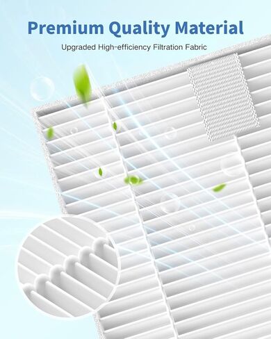 6 Pack Hepa Filter استبدال متوافق مع غسالة زجاجة Momcozy Kleanpal Pro Baby والمجفف ، مرشحات الهواء H13 H13 H13 H13 H13 in Kuwait